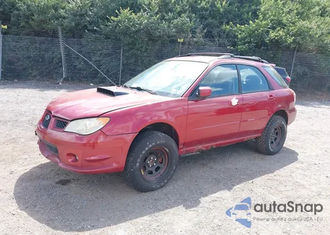 2007 Subaru Impreza Wrx from USA, damaged, VIN JF1GG746X7G812589